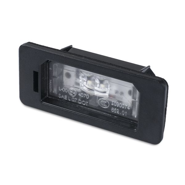 Luz de matrícula BMW 1' E82, 2' F22, 3' E90 F30 G20, 5' F10, X1 E84 F48, X3 F25 G01, X4 F26, X5 G05, X6 E71 F16, X7 G07