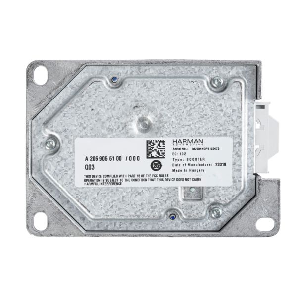 Amplificador del sistema Hi-Fi Mercedes CLA 118, GLE 167, A-Class 177, C-Class 206, CLE 236, EQB 243, GLB 247, GLC 254, EQE 294 295, EQS 296 297