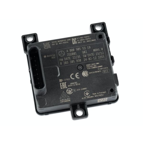 Radar, Adaptive Cruise Control Mercedes CLA 118, GLE 167, A-Class 177, EQB 243, GLB 247, AMG GT 290, V-Class 447 448, Sprinter 907 910